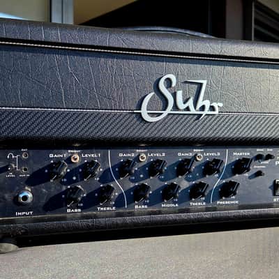 Suhr PT15IR Pete Thorn Signature 3-Channel 15-Watt Guitar Amp Head 2019 - Present - Black image 9