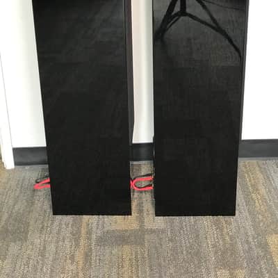 B&W Bowers and Wilkins CM9 Floor standing Speakers Piano Black Pair image 9