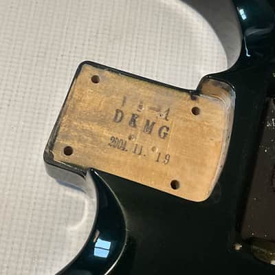 2000's Japan Jackson DKMG Dinky Forest Metallic Green Guitar Body Floyd Ready image 11