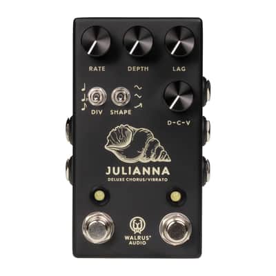 Walrus Audio Julianna Stereo Analog Chorus / Vibrato Pedal (Black) image 1