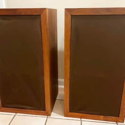 Pair of Acoustic Research AR-3 Floor Speakers - Walnut image 1