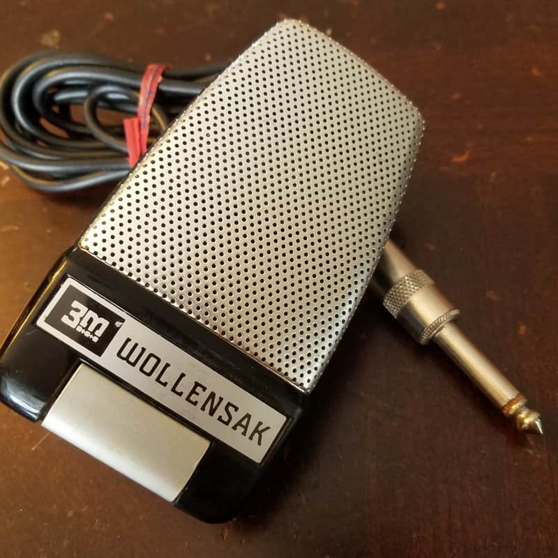 1960 Shure Phone Rare Wollensak B-162-20 Harp Mic 3M Revere Ch…