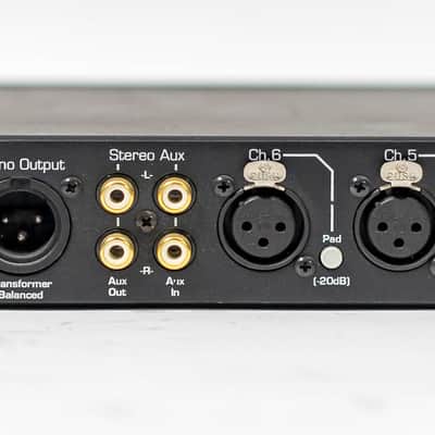 Ashly MX206 - Rack Mountable Stereo Microphone Mixer image 4