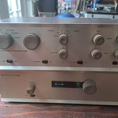 Dynaco Pas 3 tube preamp w/ Fm3 tuner 1960s as is. image 1