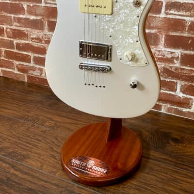 Soultool Guitars Laguz "The Special" Custom Pearl White/Natural NAMM Show Piece. (Authorized Dealer) image 4