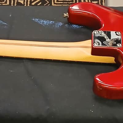 Fender USA 50th anniversary stratocaster 1996 - Metallic red image 6