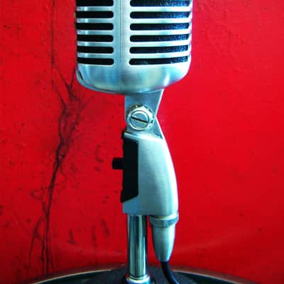 Vintage 1960's Shure 55SW Unidyne dynamic cardioid microphone w accessories 55 556S 55S image 12