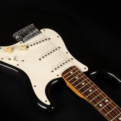 1983 Fender Dan Smith Era 2-Knob Stratocaster RW - Black | USA Fullerton Vintage Rosewood Fretboard Free Flyte Tremolo | CoA OHSC image 7