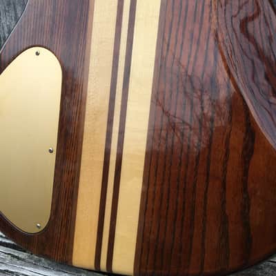 Mint 1981 Aria Pro II SB-900 Matsumoku 4 String Bass in Walnut Perfect image 13