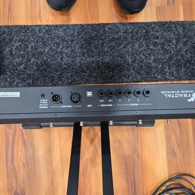 Full Fractal Axe-FX III Rig - Fractal Audio Axe-FX III, Fractal FC-12, Dunlop Expression Pedal, Custom SKB 4U Rack, On-Stage Amp Stand image 6