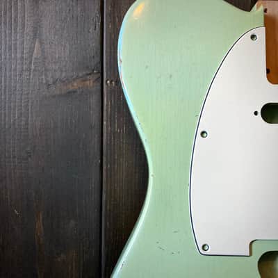 Telecaster Aged Guitar Body - Sonic Blue medium guitar relic guitar body by Jozo Reece Guitars image 3