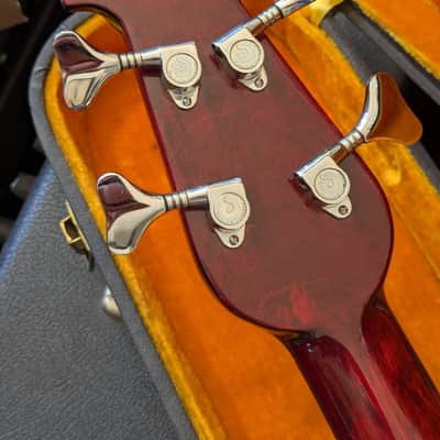 Ovation 1223-2 Typhoon III 1968/69 - Wine Red Fretless image 10