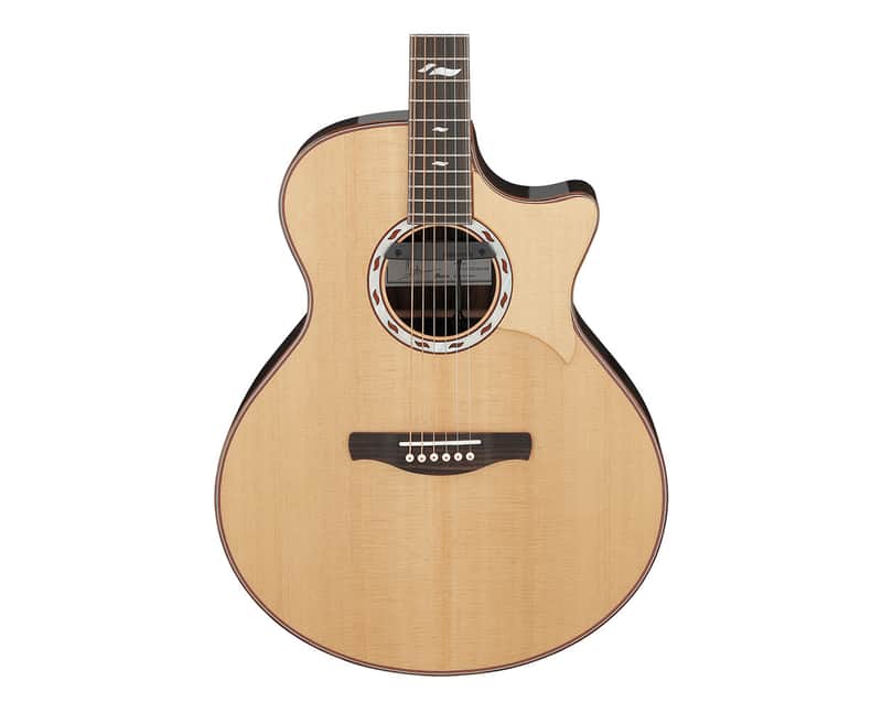Ibanez MRC10NT Marcin Patrzalek Signature A/E Guitar - Natural High Gloss image 1