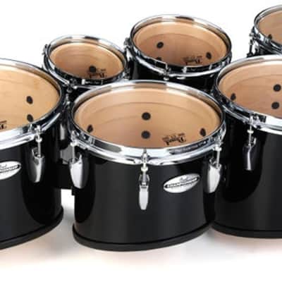 Pearl Championship Marching Tenor Drums - Sextet  Midnight Black image 2