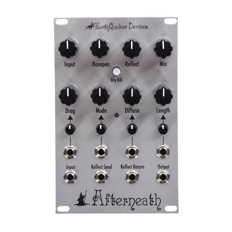 Earthquaker Devices Limited Edition Raw Silver Afterneath Eurorack Module image 1