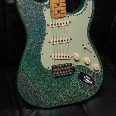 Fender - RLR Partscaster Stratocaster -  Aged Irish Mist Halo-Flake Sparkle  - Robert Cray Pickups image 7