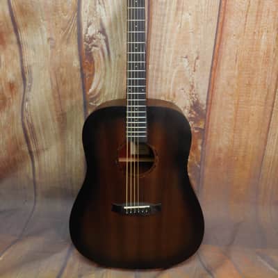 Tanglewood TWCR-DE Crossroads Mahogany Dreadnought with Electronics 2010s - Whiskey Barrel Burst Satin image 1
