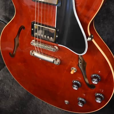 Gibson ES-335 60’s Reissue with Block Inlays 2012 Antique Cherry 1960 RI ES 335 image 11