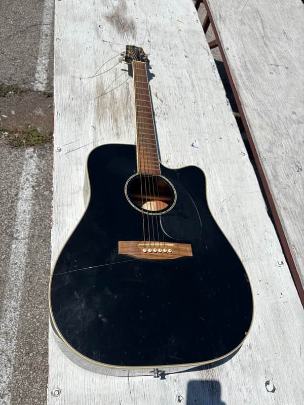 Takamine EG341C - Black Acoustic Electric image 1