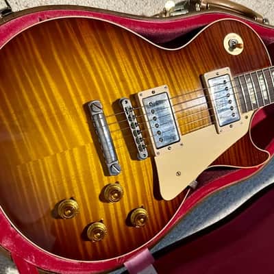 Gibson Custom Shop '59 Les Paul Standard Reissue 2020 - Present - Gibson Custom Shop '59 Les Paul Standard Reissue 2020 - Monster Top - Burst VOS image 4