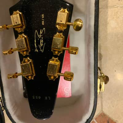 Gibson Custom Shop Lenny Kravitz Signature '67 Flying V 2002 - Ebony/Gold image 8