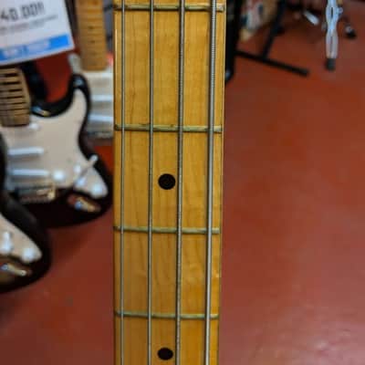 Westone Concord II Bass Guitar Left Handed + Wooden Hard Case image 3