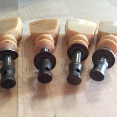 Vintage 1940s Kluson Ukulele Tuners / Friction Pegs - Martin Style 2 image 4