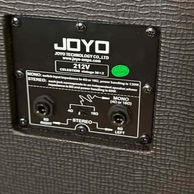 Joyo 212V Cabinet 2x12”  Celestion Vintage 30 Stereo 8 Ohms+ 8 Ohms  Mono 4/16 Ohms image 7