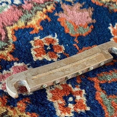 1968 1969 Gibson Les Paul Stoptail Tailpiece Aluminum lightweight image 10