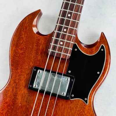Gibson EB-4L Long Scale 4-String Bass Guitar 1973 - Cherry image 3