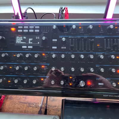 Novation Peak 8-Voice Desktop Synthesizer With Stand and DeckSaver Plastic Cover image 2