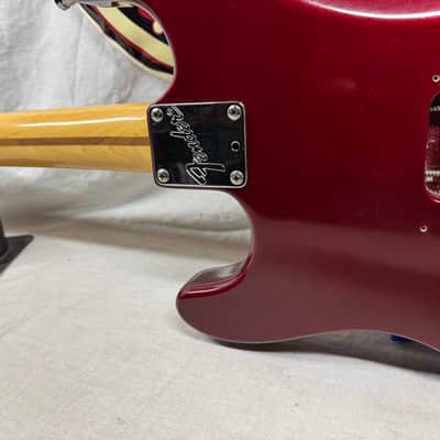 Fender American Standard Stratocaster Guitar 1995 - Candy Apple Red / Maple neck image 12