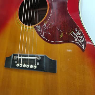 Ibanez Concord 684/6 6-Strings Acoustic Guitar Natural - Tobacco Burst image 2