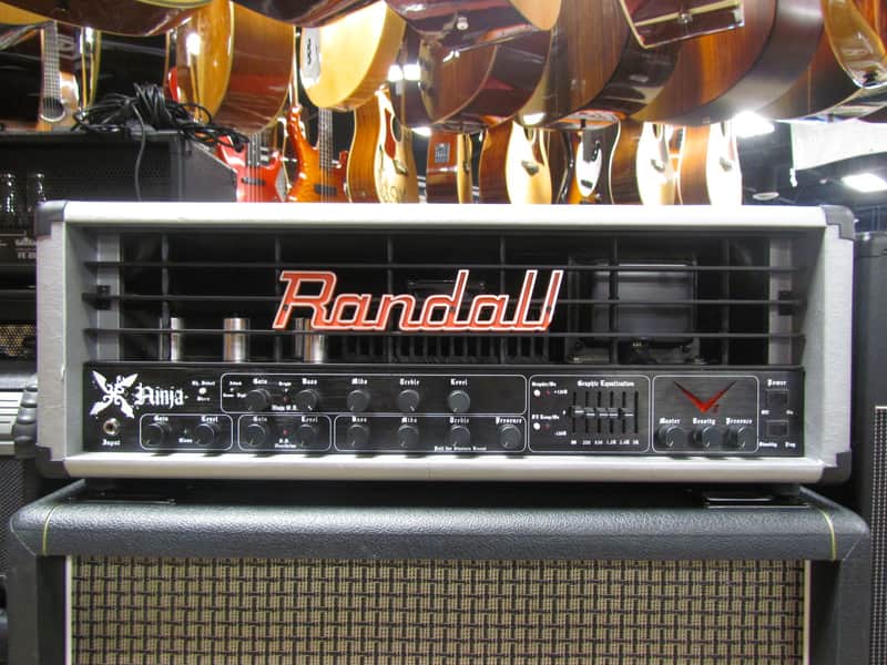 【美品】Randall ランドール 真空管ヘッドアンプ V2H 400ワット Randall V2 Ninja 400w Hybrid Amp Head | Reverb