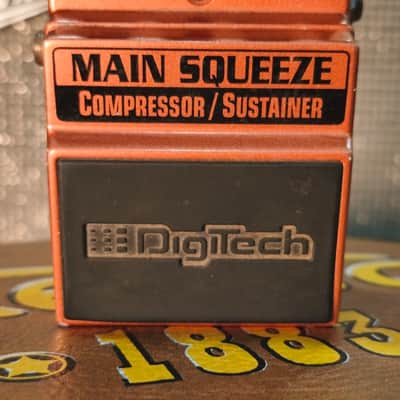 DigiTech Main Squeeze Compressor 2000s - Orange image 3