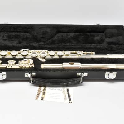 Used Jupiter Capital Edition Student Flute Silver Plated Offset G & C Foot w/ D# Roller Just Serviced image 17