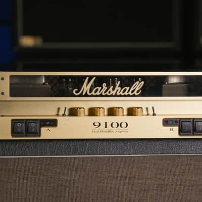 Marshall 9100 Dual Monobloc 5881 - 50/50w Power Amp - 1994 - Serviced image 3