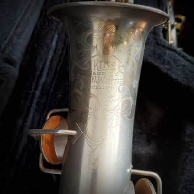 King Cleveland Silver Alto Saxophone image 2