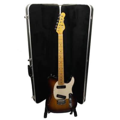 G&L USA ASAT Special Semi-Hollow Thinline Electric Guitar, Sunburst w Case image 10
