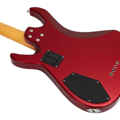 Vola Guitars ZVA 4 string bass - Candy Apple Red CLEARANCE SALE image 7