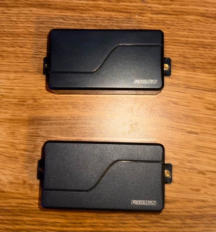 Fishman PRF-MHB-SB2 Fluence Modern Humbucker Pickup Set 2010s - Black
