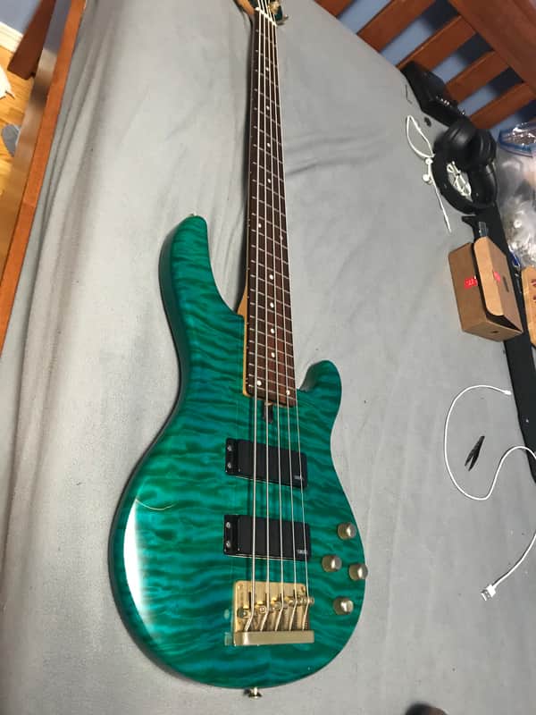 Yamaha BBG5A 90s aqua | Reverb