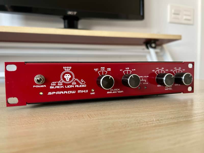 Black Lion Audio Sparrow Mk2 ADC Analog to Digital Converter - Red image 1