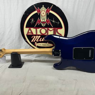 Fender Limited Edition Player Stratocaster HSS Plus Top Guitar 2021 - Blue Burst / Maple neck image 7