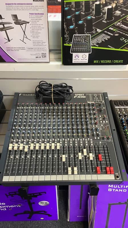 Soundcraft SPIRIT FX16 Mixer (Atlanta, GA) (TOP PICK) image 1