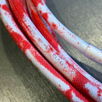 Slaughter to Prevail “Blood Cable” - Jack Simmons Signature Guitar Cable (Tallon Banshee) - Van Damme XKE, Gold Jacks - Never Used image 4