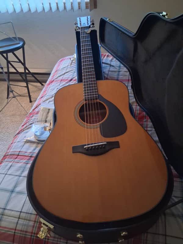 Yamaha FGX5 Red Label Dreadnought 2026 - Natural image 1