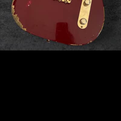2015 Fender Custom shop 51 telecaster heavy relic aged cimarron red image 1