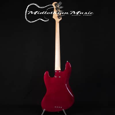 Lakland USA 44-60 - Vintage J Style 4-String Bass - Transparent Purple Finish w/Case image 5