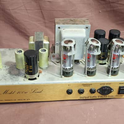 Marshall JCM 800 Lead Series Model 2203 100-Watt Master Volume Head 1980s - Black image 10